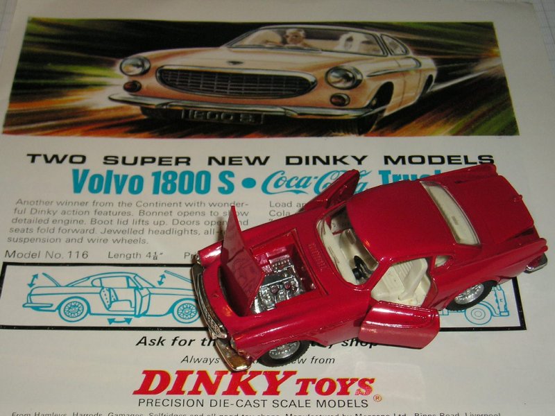 Volvo P1800 model cars collector toys samlarleksaker modellbilar